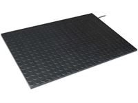 Safety Mat 750 x 750mm, 2 x 300mm Cables, Safety Cat 3
