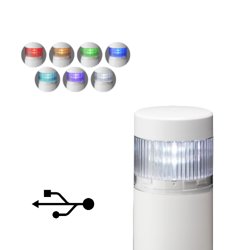 USB Signal Light with Multi-Colour LED Module