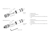 M8 3P Male Straight Shieldable Connector, 4 - 5.5mm OD