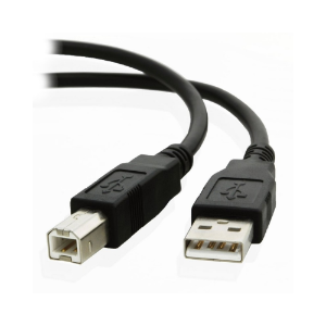 USB2 Cable 3m A-MALE to B-MALE BLACK
