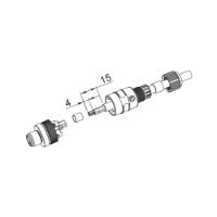 Lutronic M12 5 Pole Male Straight Screw Contact 3-6.5mm OD